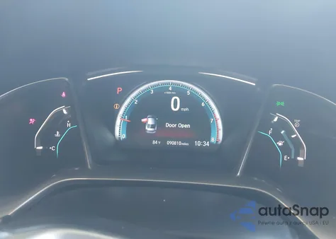 2018 Honda Civic Ex из США, поврежденный, VIN 2HGFC2F7XJH502644